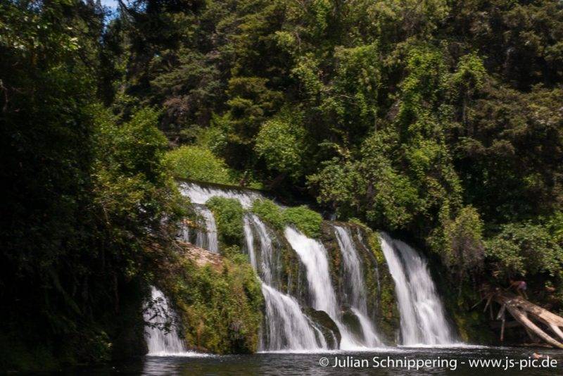 Maraetotara Falls wait for a swim