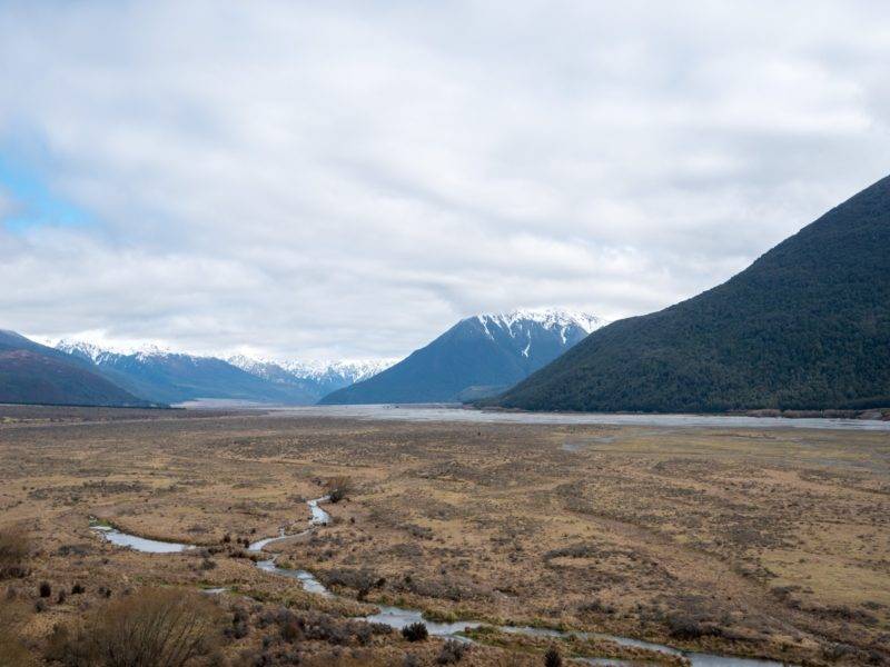 Arthurs Pass and it's surrounding mountains