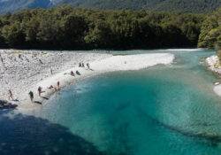 View at the Haast Blue Pools