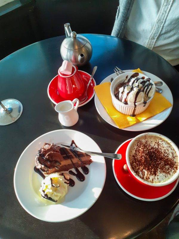 Delicious food at the Chocolate Boutique