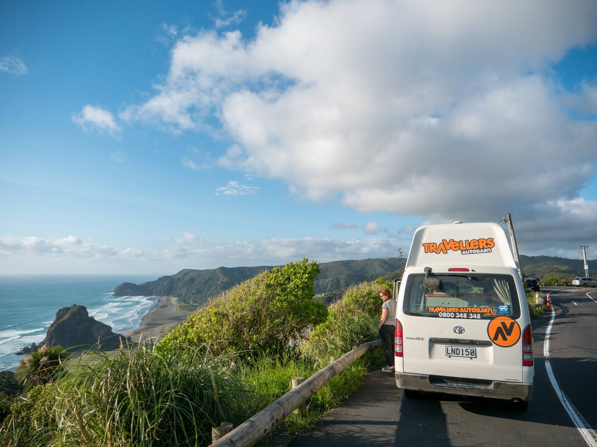 View on the bays in New Zealand