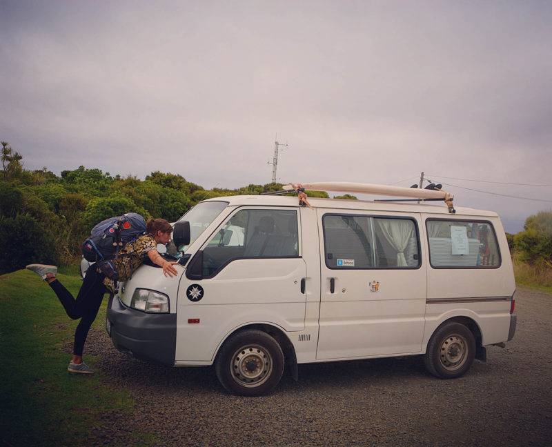 Vicky and her Van