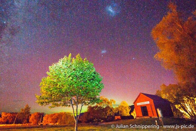 Southern lights in glenorchy
