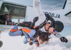 Tandem skydive in New Zealand